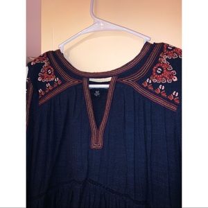 AMERICAN EAGLE: COLD SHOULDER TOP